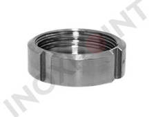 Гайка шлицевая нержавеющая Dn 65 (70 мм) AISI 304, DIN